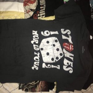 Brand New 1972 The Rolling Stones band shirt